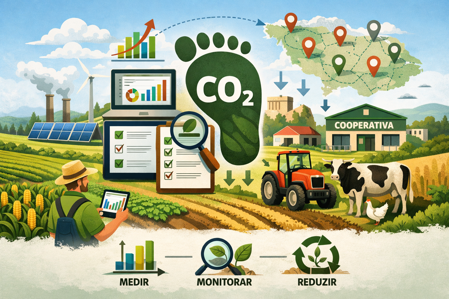 Aporte tecnológico, digital e sustentável no processo de produção, colheita, pós-colheita, administração e logística da COAPAV